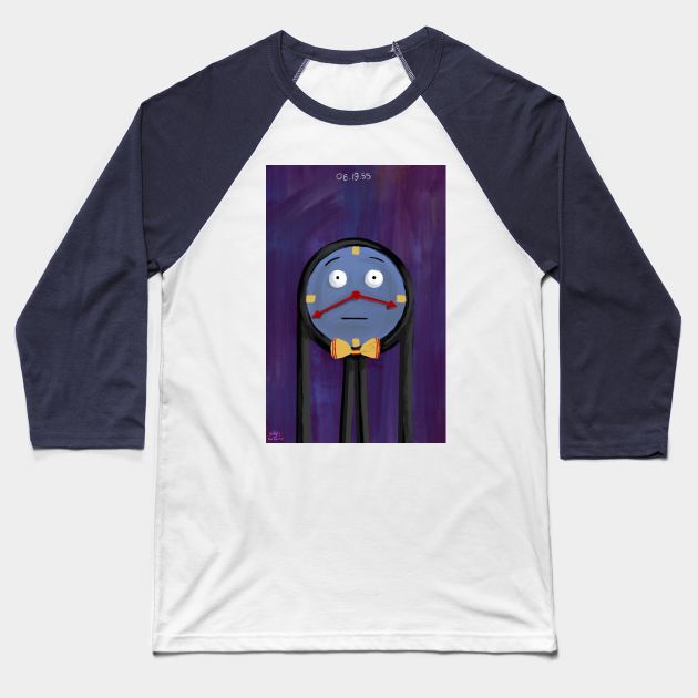 Don’t hug me I’m scared Time Baseball T-Shirt by ThatJokerGuy